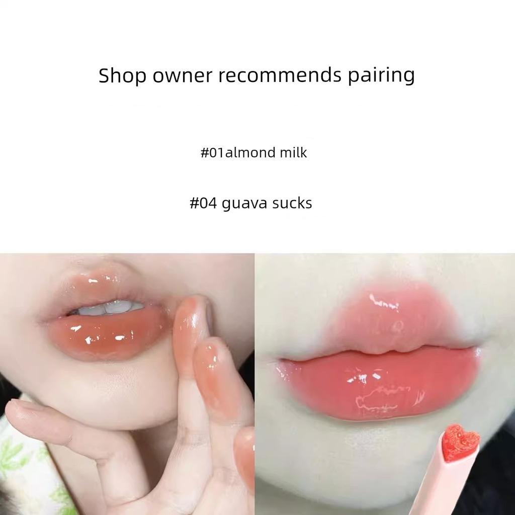 First Kiss Lipstick Lia Non-Stick Cup Non-Fading Natural Look Brightening Pure Desire Watermelon Lipstick Student-Friendly Affordable Flagship Product