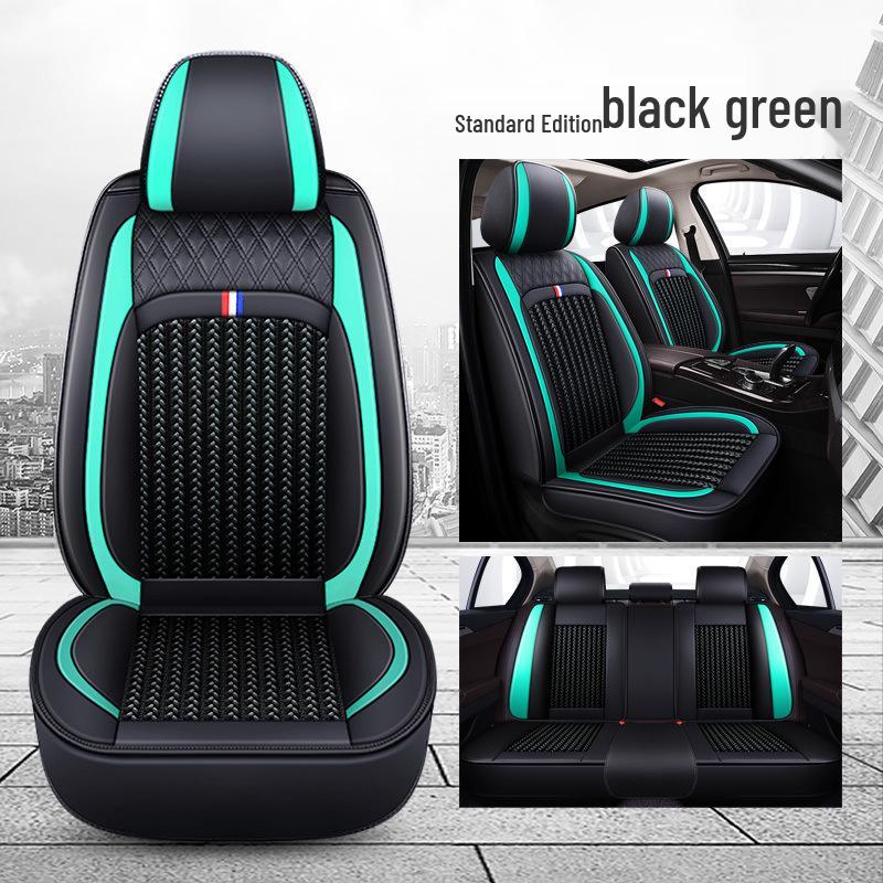 Universelle Vollabdeckung Eis-Seide Autositzbezug für Fünfsitzer - Ganzjahres-Polster