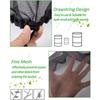 4pcs Mesh Cover for Rain Barrels Water Collection Buckets Tank Raindrop Harvesting Tool Anti-Mosquito Netting Water Protection