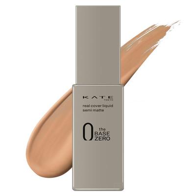 Real Cover Semi-Matte Liquid Foundation 30ml, 02 Warm Ivory, 1 Pc.