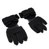 Cowhide Padded Gloves Half Finger Air Cushion Breathable Mesh Back Adjustable Wrist Wrap Fitness Gloves