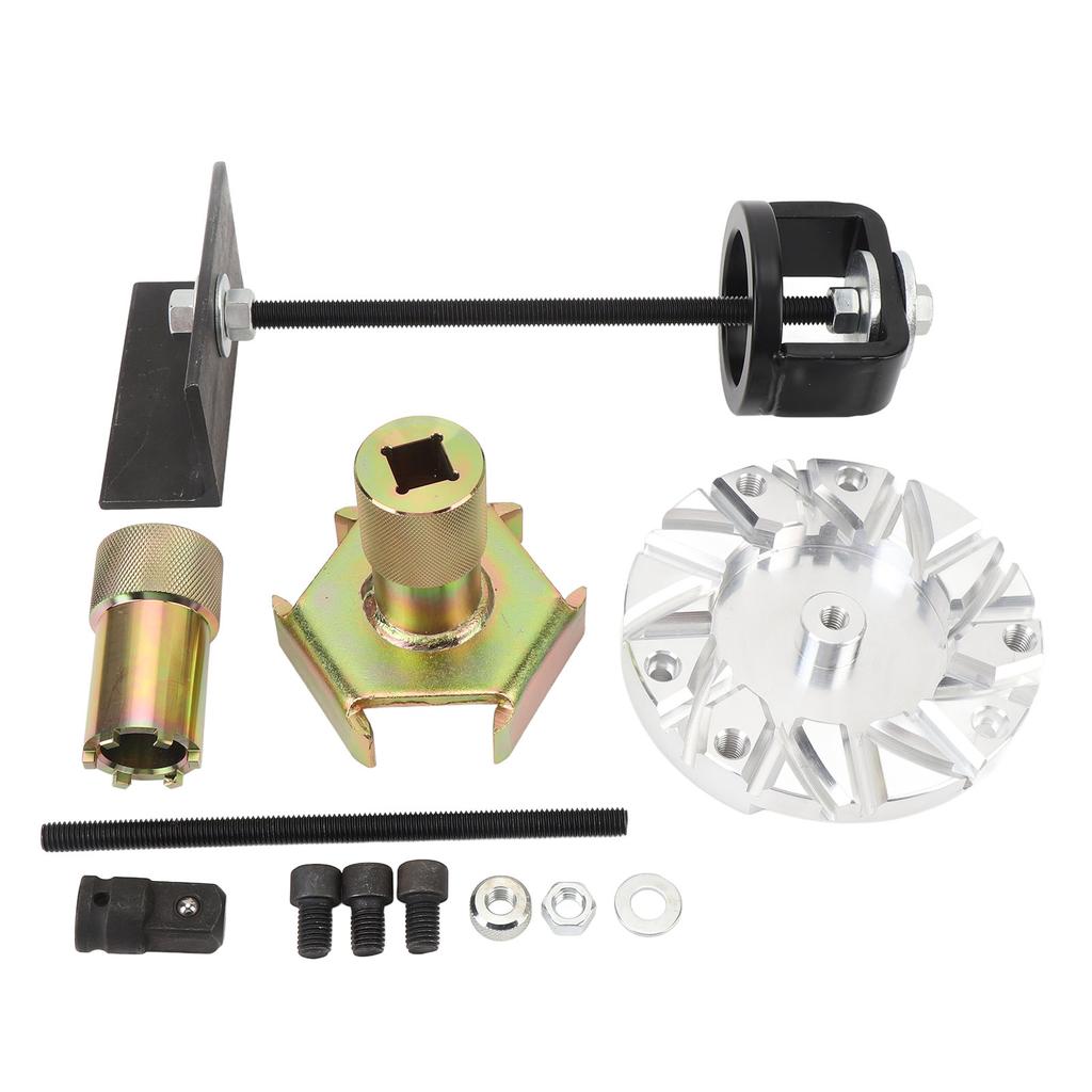 Complete Primary Clutch and Secondary Service Tools Kit Carbon Steel Fixture Plate Tool for RZR 900 1000 Turbo