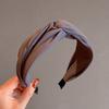 Luxury Designer Winter Headbands for Women Famous Brands Fashion Hairband with Knot Girls Hair Band