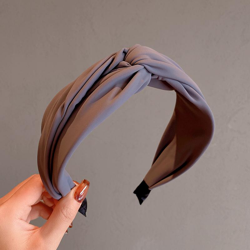Luxury Designer Winter Headbands for Women Famous Brands Fashion Hairband with Knot Girls Hair Band
