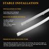 2PCS DRL LED Car Daytime Running Light 30CM 45CM 60CM Universal Waterproof Flowing Flexible White Turn Yellow Turn Signal Lamp
