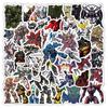 60Pcs Gundam Cartoon Graffiti Stickers Waterproof Diy Decals For Phone Laptop Ipad Luggage Notebook Skateboard Thermos Decor