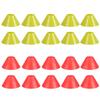 10 Pcs/Set Soccer Disc Cones Practical Mark Disk Soccer Cones Training Accessories for Agility Training Football Sports