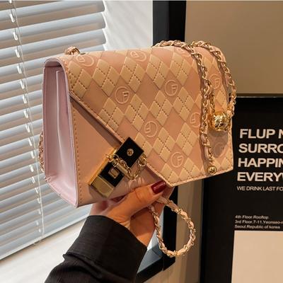 Bag New Commuter Rhombus Versatile Shoulder Messenger Bag Small Square Bag