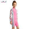 1.5mm Kids Girls Wetsuit Set Long Sleeve Top Shorts Snorkeling Diving Surfing Warm Thermal Water Sports