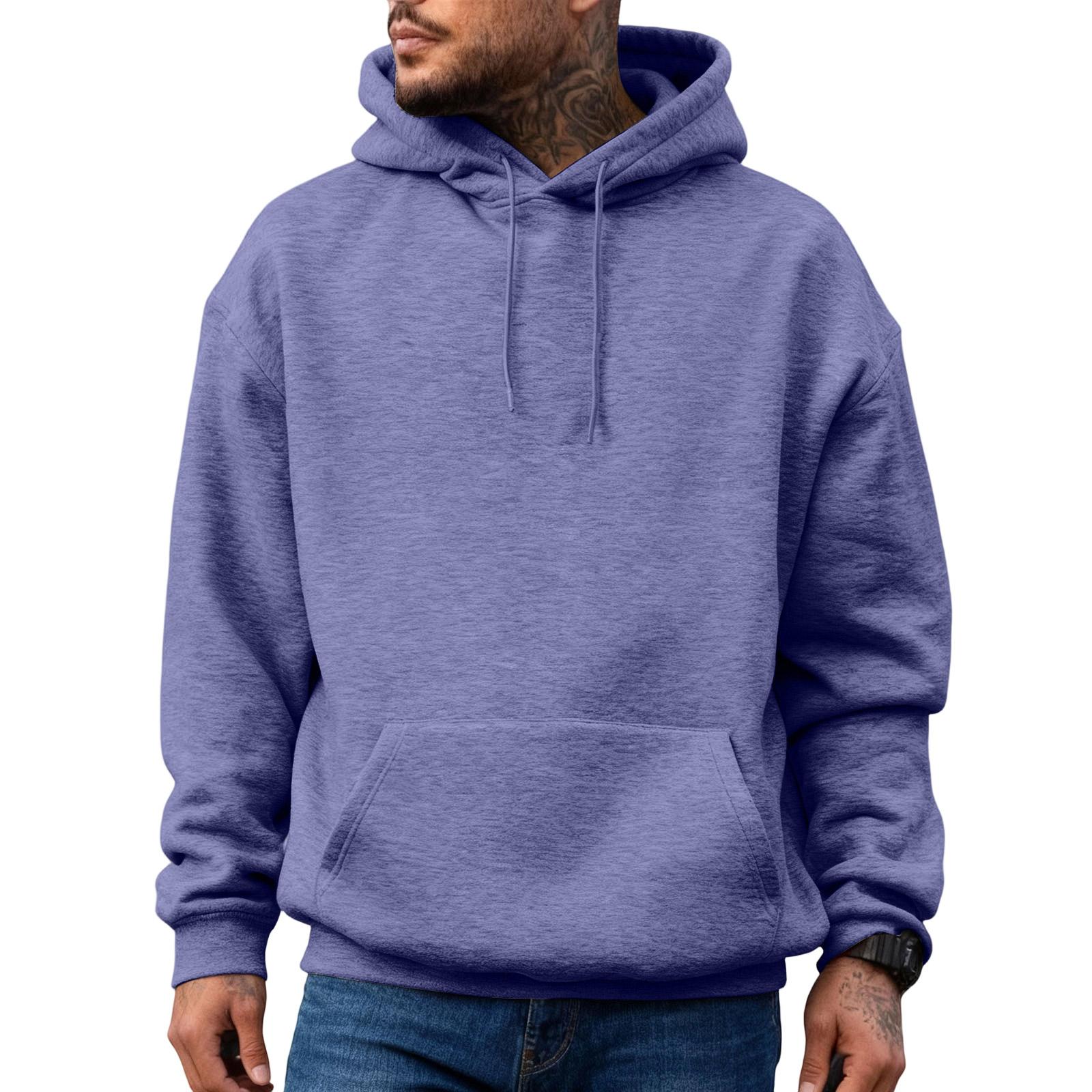 Men s Japanese Hoodie American Solid Color Long Sleeves Hooded Hood Hoodie Hoodie XXXL 1529₽