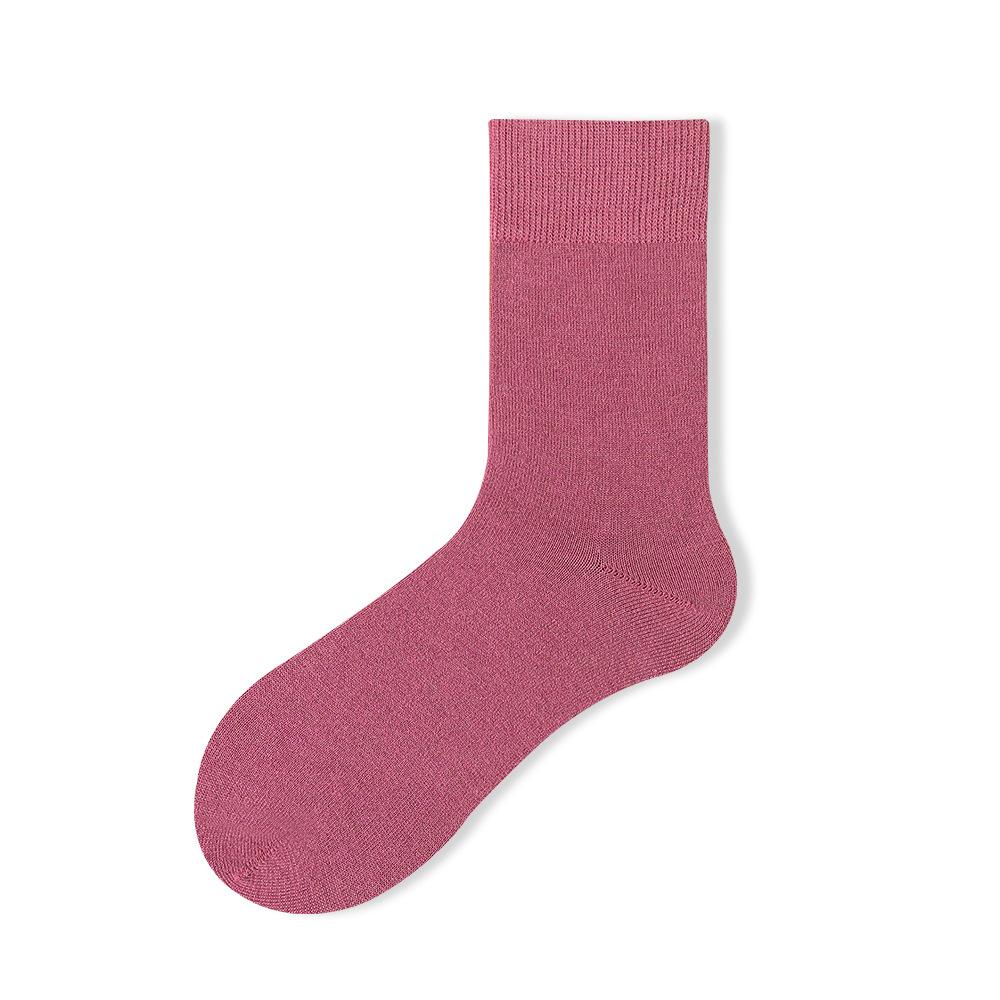 Female Autumn and Winter Thick Type Warm Antibacterial Anti Pilling High Drum Wool Socks
