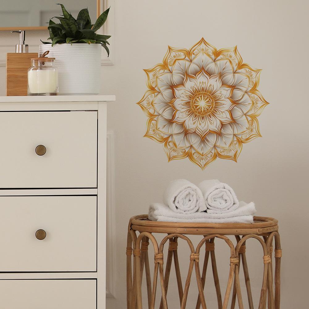 Painted Mandala Bedroom Living Room Home Background Beautification Wall Sticker