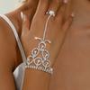 1PC Women's Claw Chain Series Fashionable Design Sense Finger Chain Dating Travel Banquet Party Festival Dress Up Gift