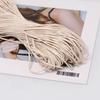 About 45m Wax Thread Cotton Cord Waxed Cotton Braided Rope for Braided Macrame Sewing Tools DIY Handmade Braided Rope Crafts