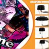 Custom Name Personalized Jinx Print Umbrella, Auto Open Close, 8‑Rib Sturdy Frame, Commute Camping Hiking Use, Birthday Gift