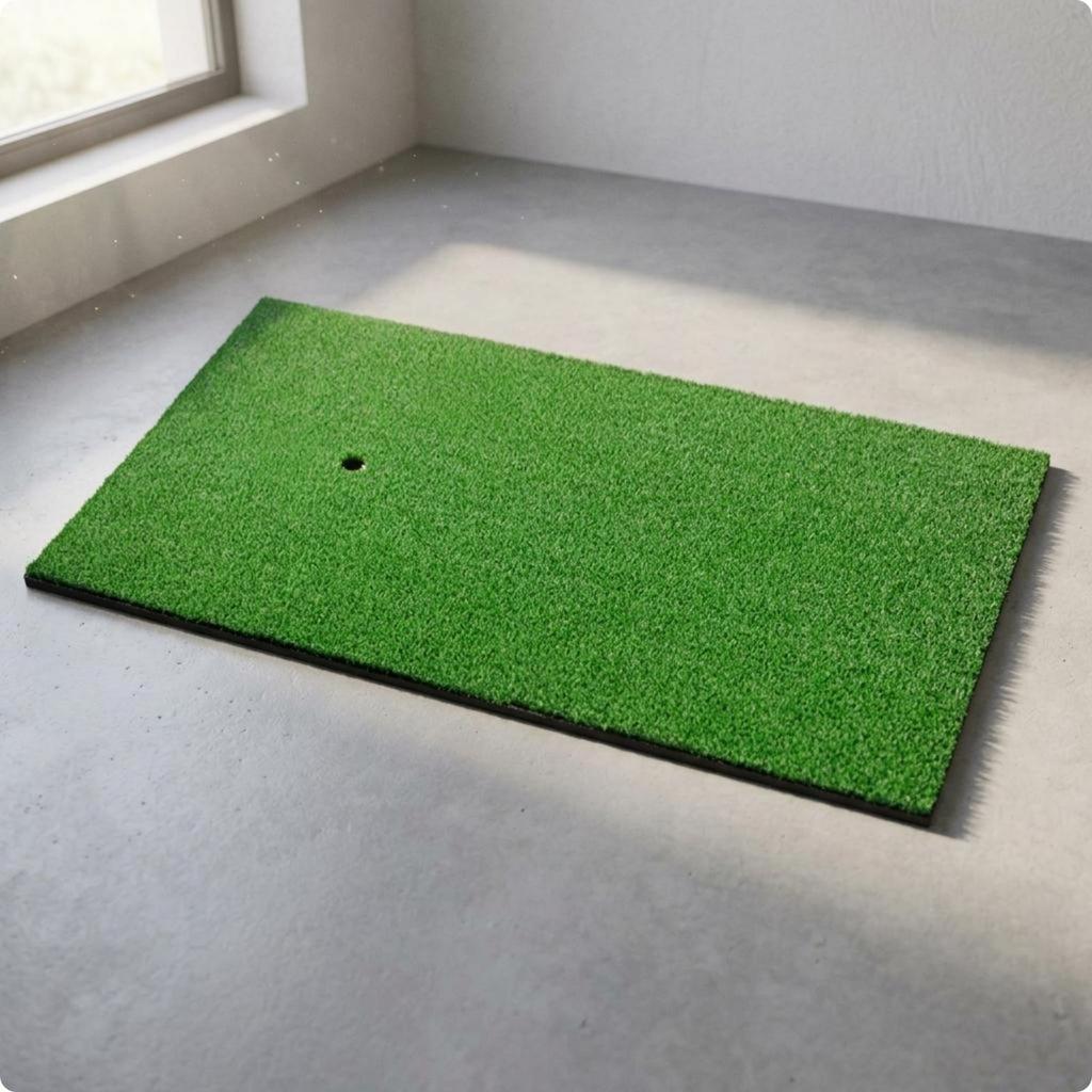 Golf Hitting Mat Artificial Grass Training Indoor Athletic Gear