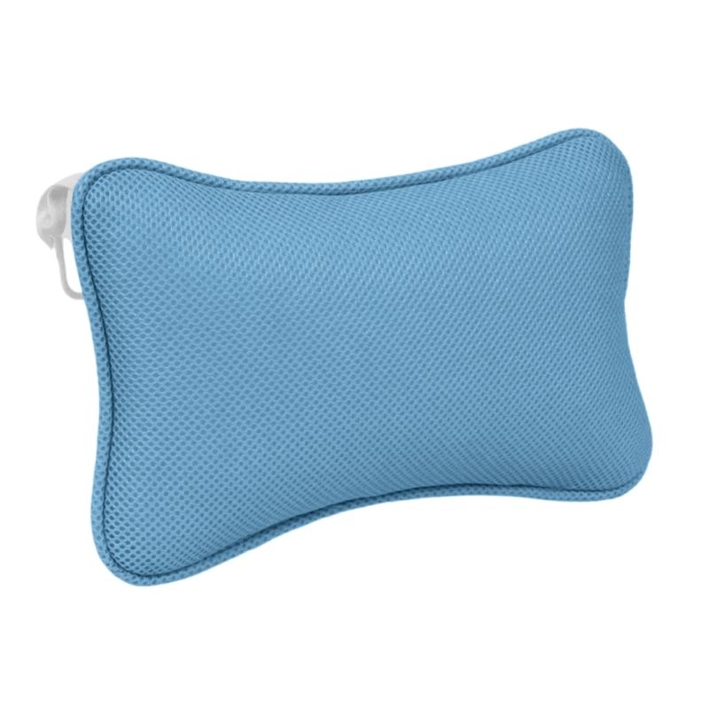 Ergonomisches Badewannenkissen mit Saugnapfstütze für Kopf und Schultern zum Baden zu Hause Badewannen-Nackenkissen