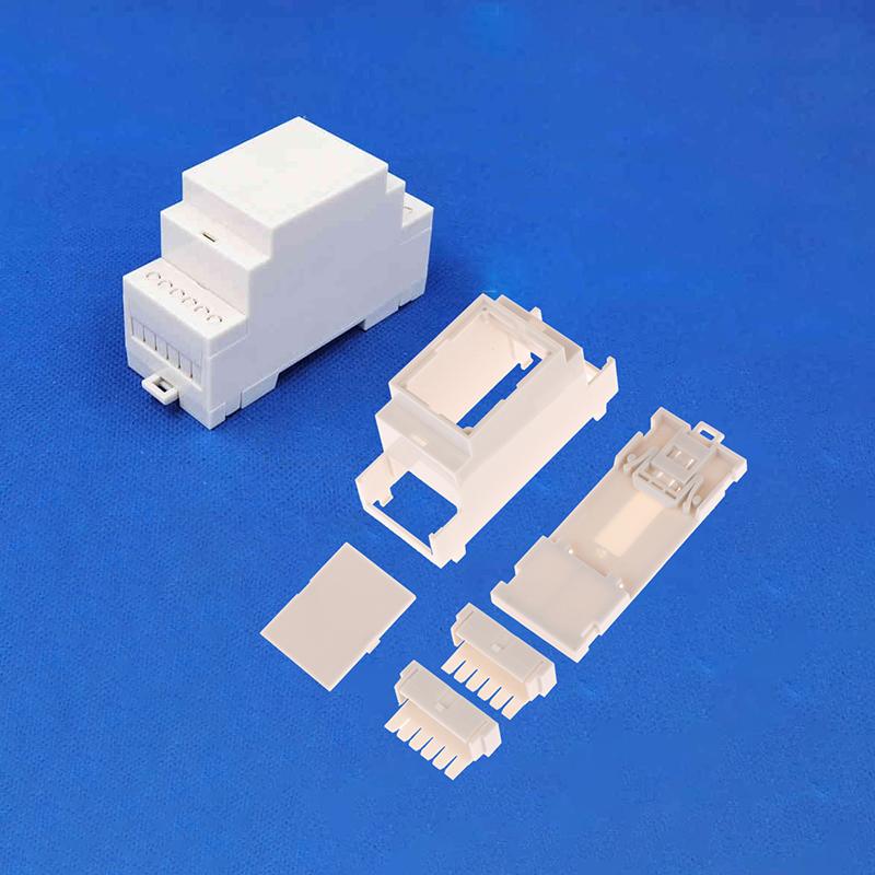 Din Rail Enclosure Plastic Enclosures For Electronics Distribution Box Electronic Enclosure Outlet Enclosure