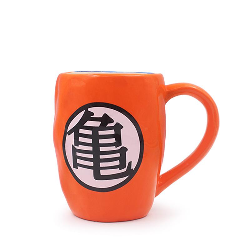 Ceramic Dragon Ball Mugs, Sun Wukong Mugs, Creative Cartoon and Anime Wukong Cups, Four-star Dragon Ball Cups