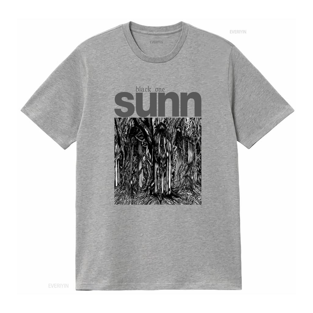 Mens Sunn O Black One T Shirt Slim Fit XX Large Vintage Washed Homme Top For Everyday Wear Stretched Comfortable Soft