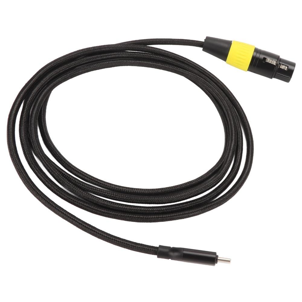 Flexible XLR to USB C Cable 3 Pin XLR USB C Microphone Cable XLR Female Connector Cable  For Tablet