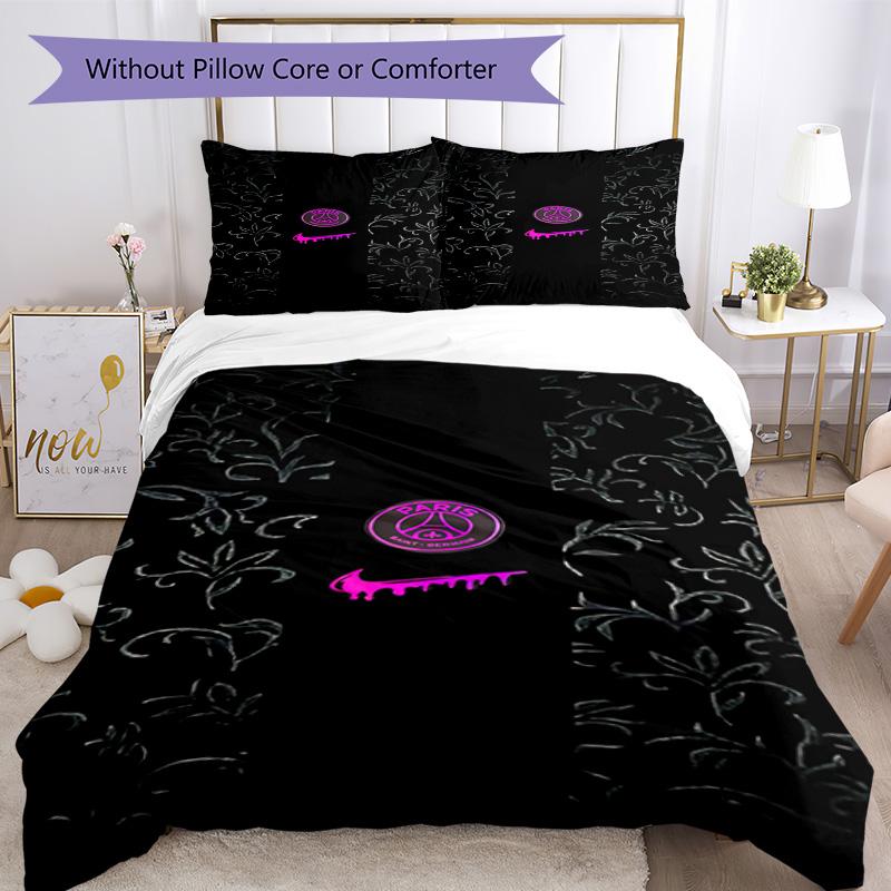 Paris Saint Germain Bedding Set Breathable Duvet Cover With Pillowcases Home Decoration Birthday Gift