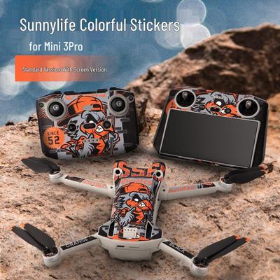 Sunnylife Naklejki na pilota DJI RC - Folia ochronna na korpus i ramiona Mini3Pro