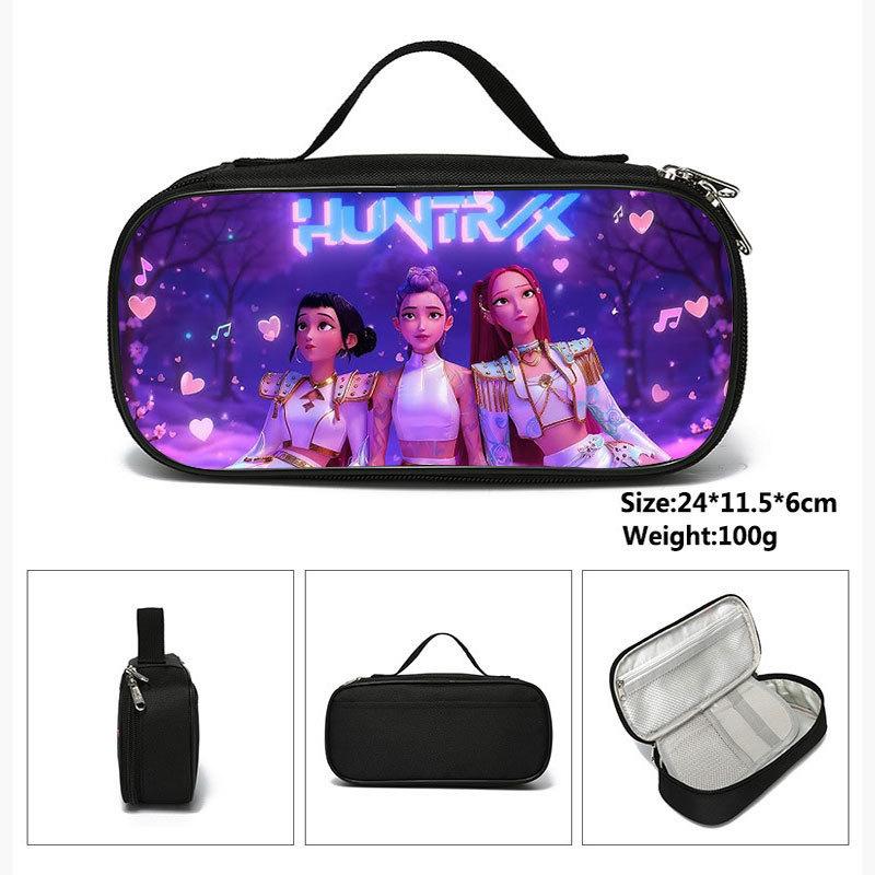 Untrix Kpop Fach Federmäppchen Kpop Hexenjäger Schüler Aufbewahrung Schreibwaren Tasche Bleistift Tasche