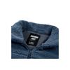 Skechers Solid Color Knitted Stand Collar Jacket Men Jackets White Bering-Sea-Blue L423M009-002W