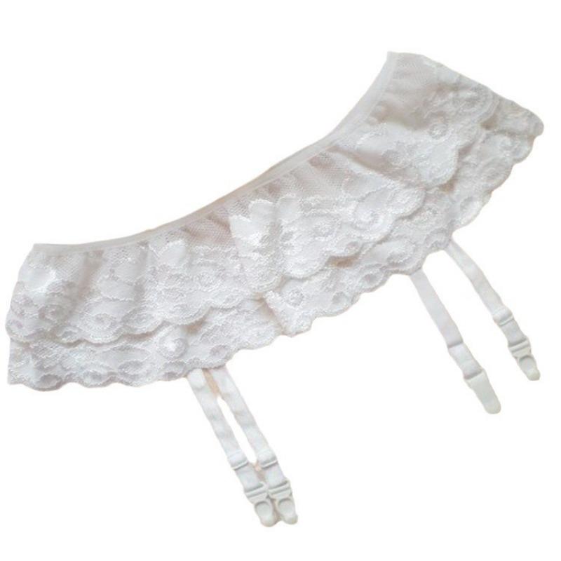 Women's Lingerie Accessories Sexy Garter Double Lace Stockings Garter Garter Socks Clip