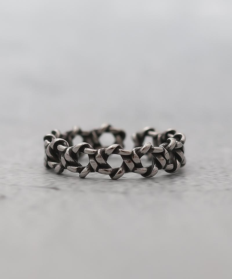 Blancier Shenfunk Bl267R1277 Chain Open Ring Women'S Ring