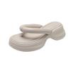 Live stream explosion high-end flip-flops women wear 2024 summer new muffin bottom Korean version of beach slippers women