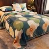 Winter Fluffy Warm Cozy Throw Blankets for Office Siesta Air-Condition Bedspread Thickening Lamb Cashmere Blanket Sofa