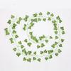 12PCS 2.1M Artificial Plant Vines Green Leaves Ivy Vines For Home Wedding Decoration Wholesale DIY Hanging Wreath Fake Flowers