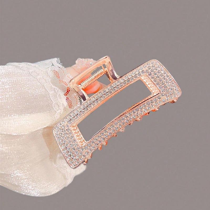 1pc Alloy Bat, Tassel, Spider Claw Hair Clip, Women Daily Full/Half Clip Bun Holder, Hair Claw with Red Crystal Design, Halloween Atmosphere
