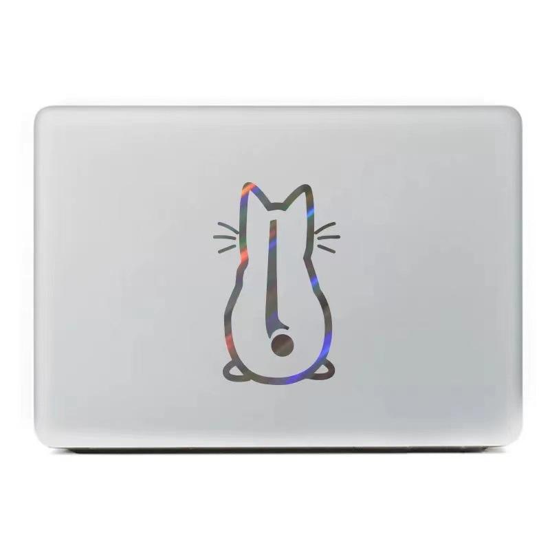 Car Interior Stickers Art Design Fun Cat Car Dtickers Window Rear Glass Car Fecoration Car Styling Sticker And Decals For Toilet
