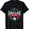 Dallas Texas Vintage Logo Basketball T-Shirt