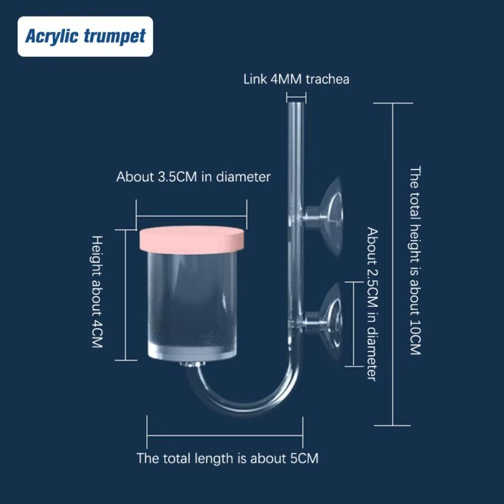 High Transparency Acrylic Air Pump Nano Bubble Bar Fish Tank  Air Diffuser  Aquarium Supplies