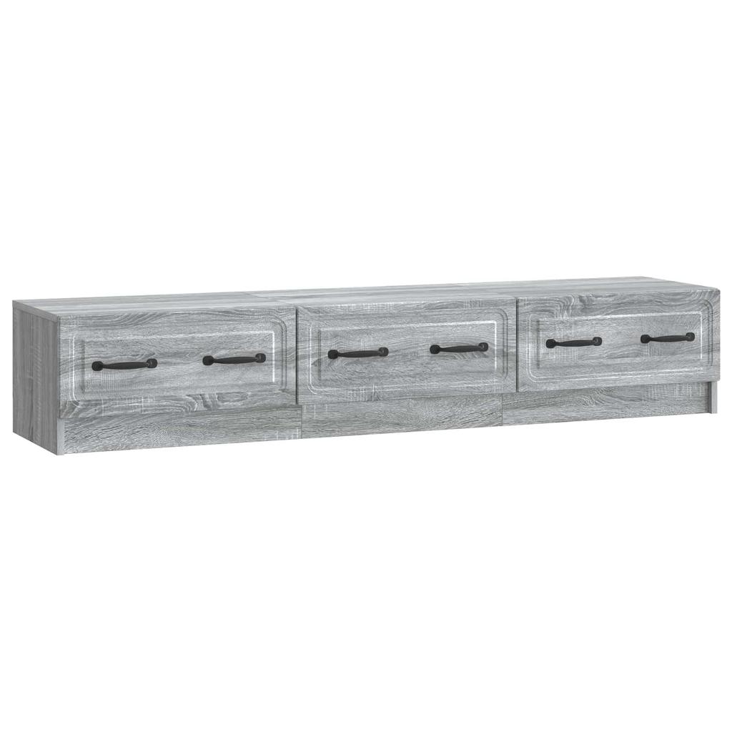 TV Cabinet Grey Sonoma 147 X 34.5 X 27 Cm Particleboard