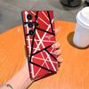 Eddie Van Halen Graphic Guitar Phone Case For Samsung S26 S25 Ultra S24 S23 Fe S22 S20 S21 Plus A54 A34 A53 A16 Back Cover