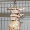 Wooden Bird Toys Cage Wooden Blocks For Parrot Multi-Layer Bird Blocks Funny Pet Supplies For Hamsters Chicks Gerbils