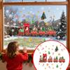 Christmas Door Stickers Train DIY Holiday Decoration Stickers