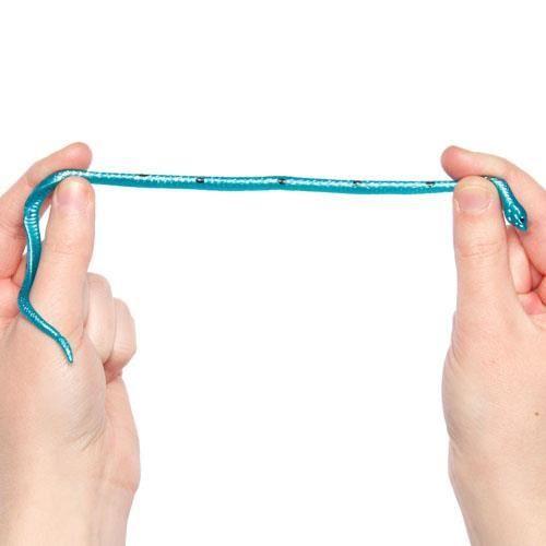 Jouet Serpent Extensible - BAKER ROSS - Lot de 8 - 20 cm - Assortiment de coloris - Pour enfants 3 ans et plus