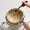 Fine Mesh 304 Stainless Steel Skimmer Wood Grain Wood Kitchen Strainer Basket Kitchen Sieve  Hotpot