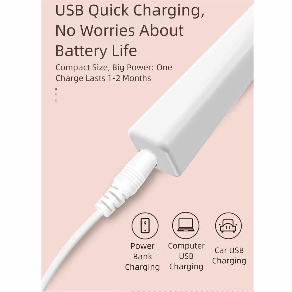 Portable Electric Eyebrow Trimmer LED Light Facial Hair Remover for Men