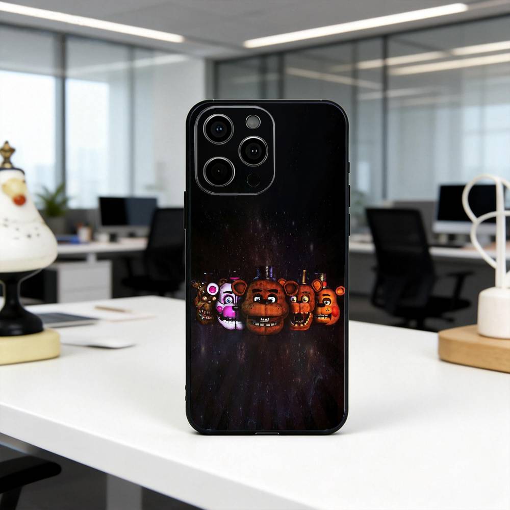 Horror Five Nights At F-Freddys Handyhülle Silikon Weich Für IPhone 17 16 15 14 13 12 11 X XR Plus Pro Max Plus