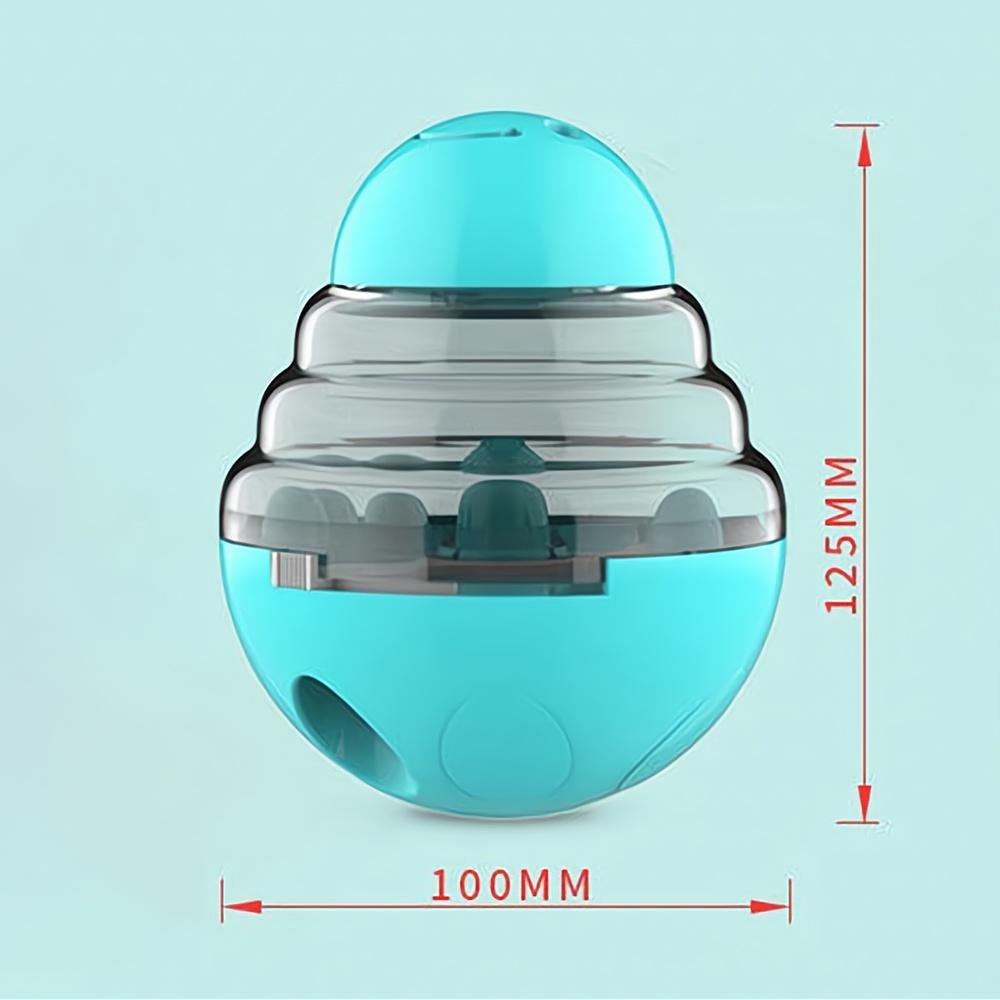 Dog Feeder Toys Tumbler Slow Food Dispenser Pet Feeder Dog Interactive Training For Small Medium Dogs Cats
