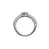 Ponte Vecchio  #9(JP Size) ring K18 white gold Women