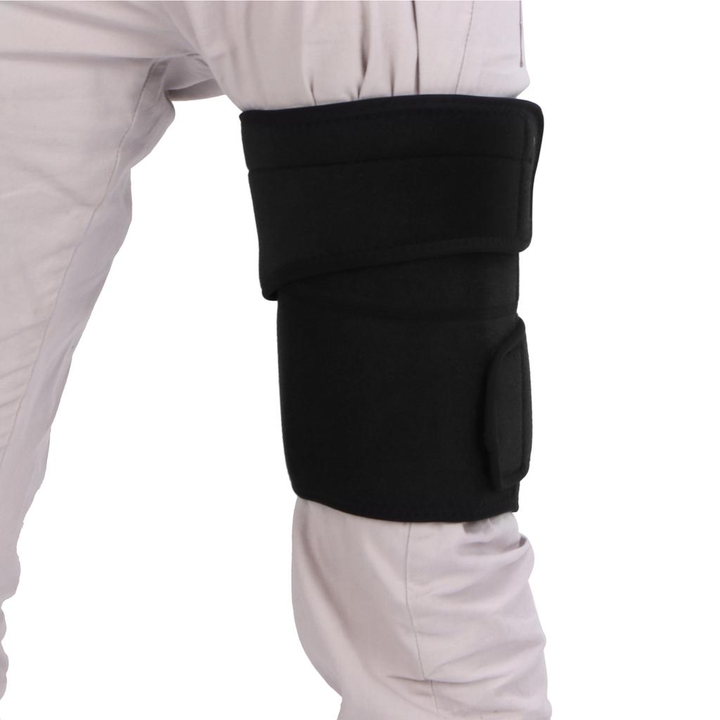 Thigh Support Brace Compression Sleeve Support Hamstring Wrap for Pulled Groin Muscle Sciatica Pain
