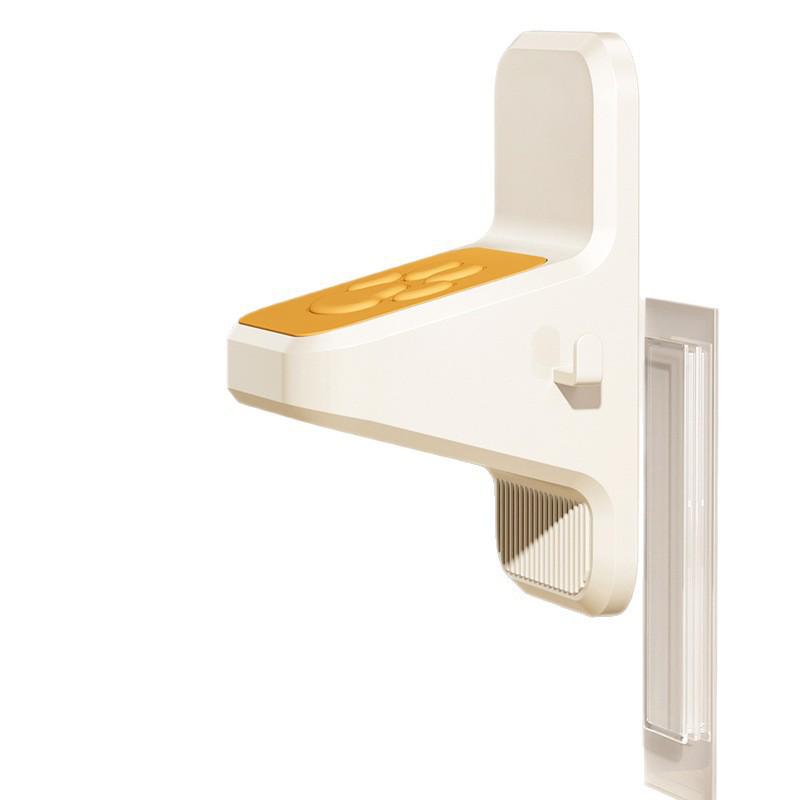 Wall-Mounted Shower Foot Rest for Elderly and Pregnant Women - No-Drill Needed.